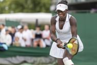 Victoria Mboko in action in R1. (Source: Getty)